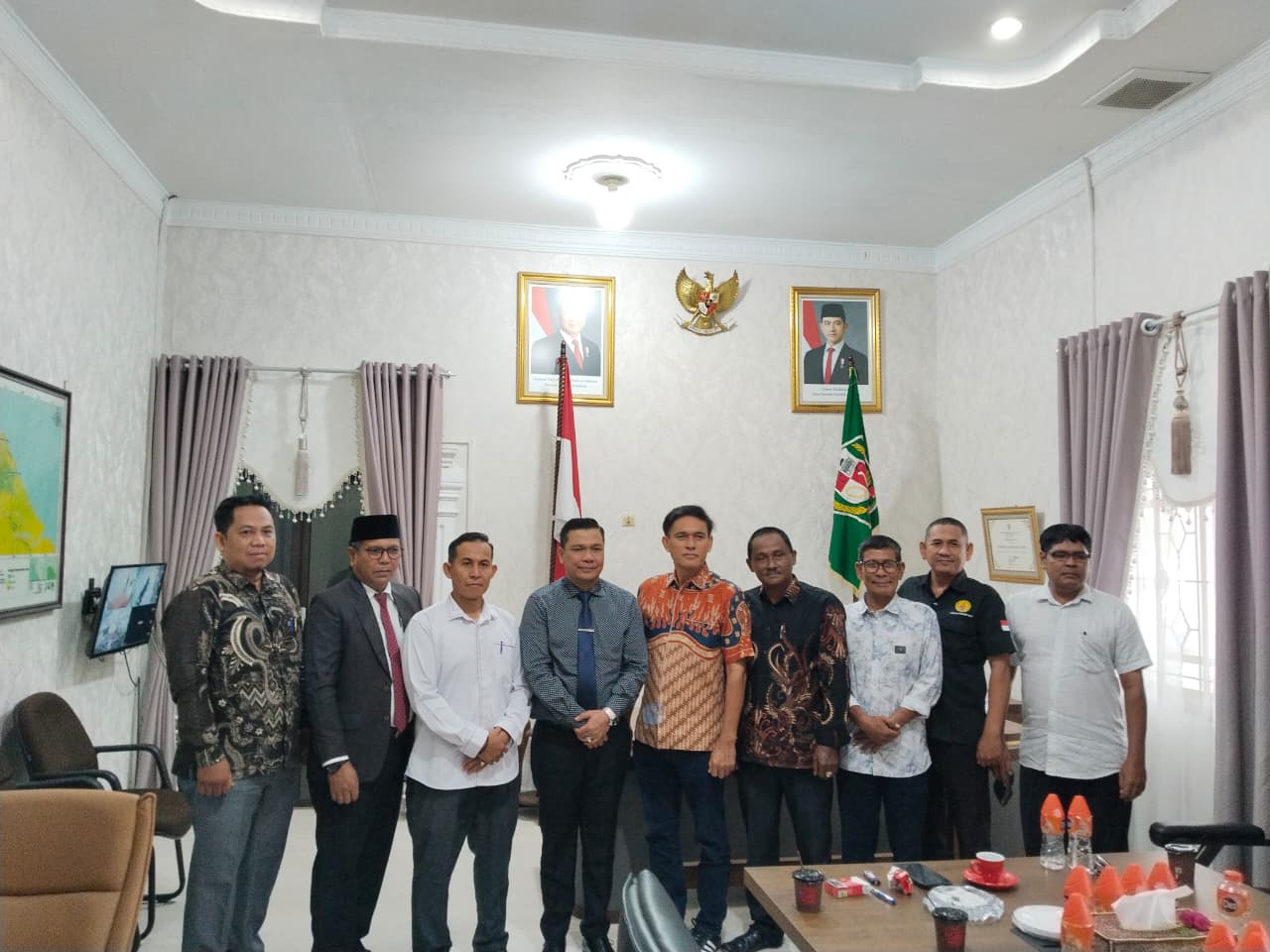 Perkuat Sinergi Pendidikan dan Pengembangan SDM, Ketua Yayasan dan Rektor Universitas Jabal Ghafur Audiensi dengan Wakil Bupati Pidie   