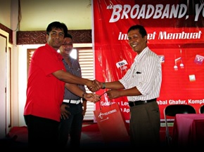 Unigha Broadband Goes to Campus 2013