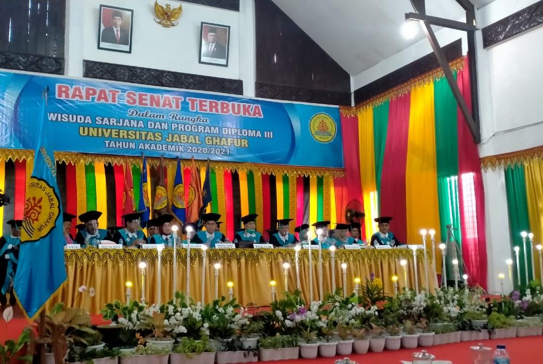 wisuda jabal ghafur unigha 2021