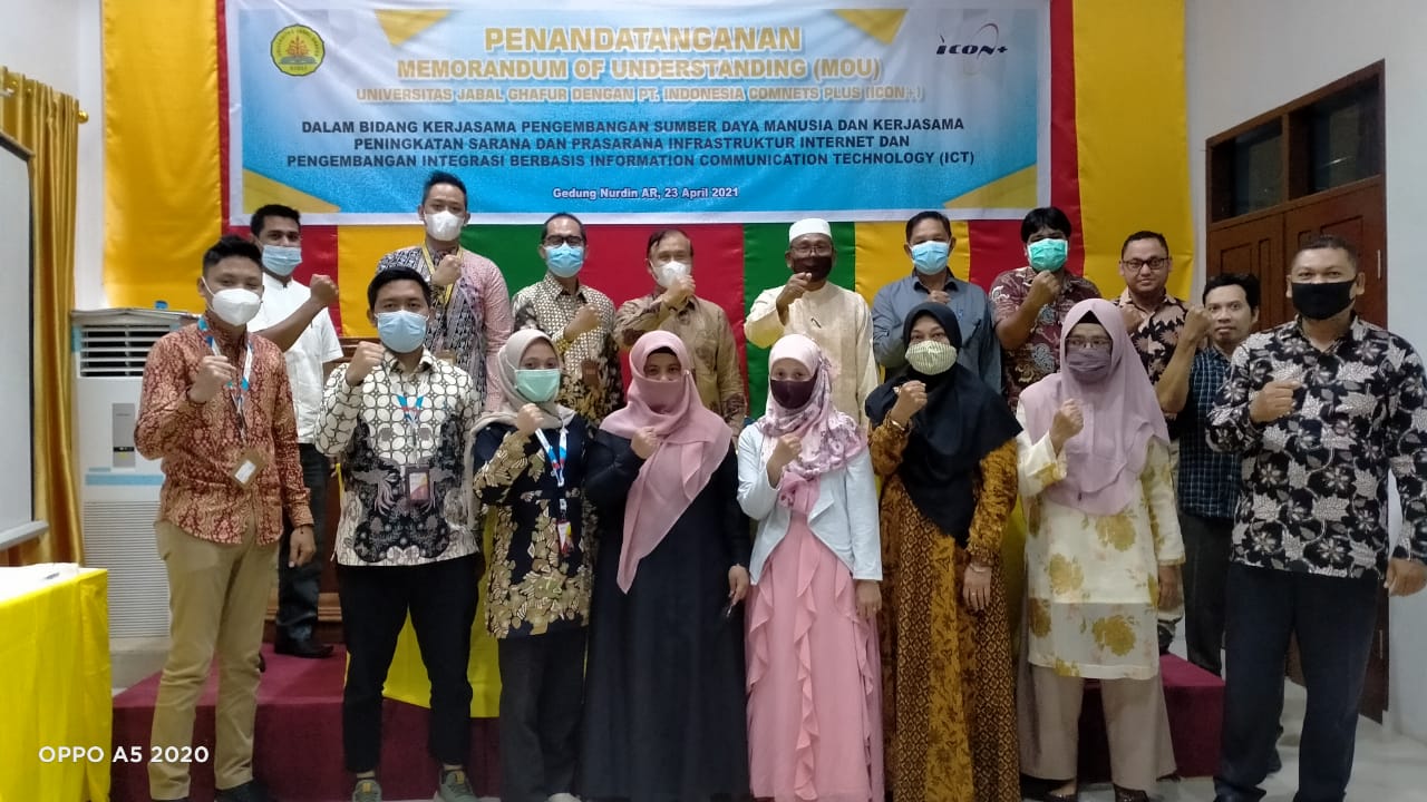 KERJASAMA UNIVERSITAS JABAL GHAFUR 
