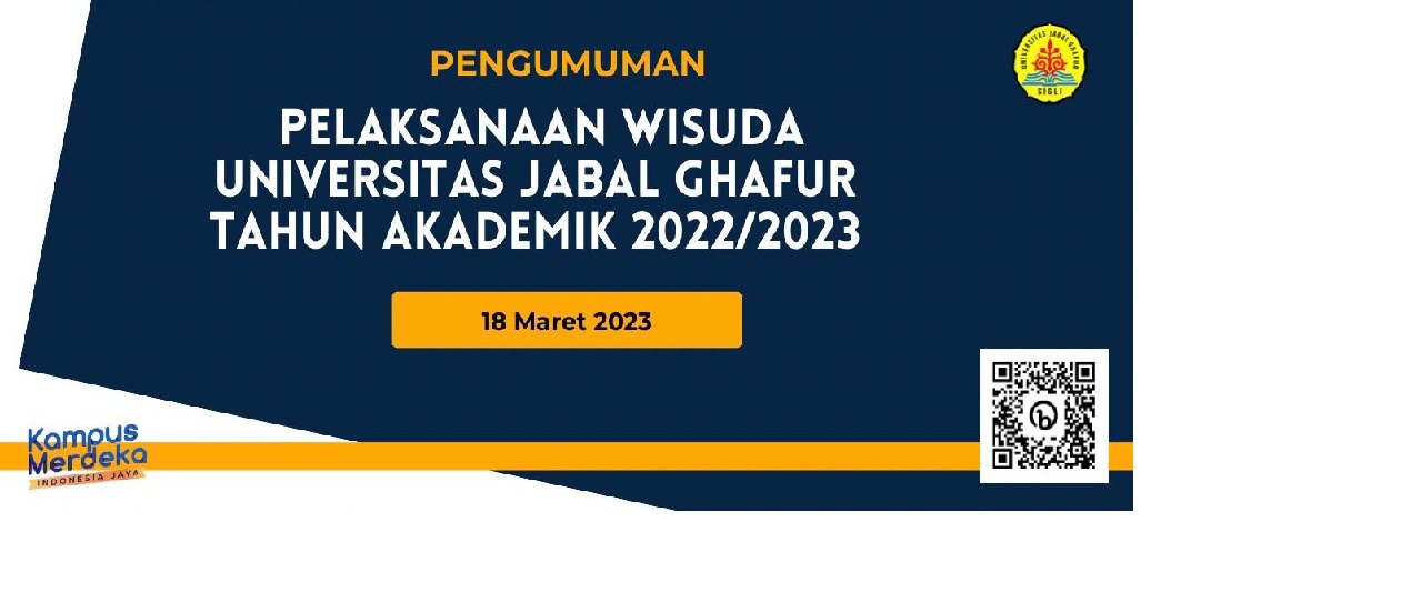 Pengumuman Wisuda Universitas Jabal Ghafur